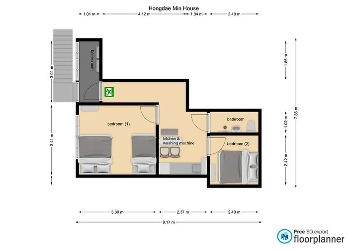 Hongdae Min House 2 Appartamento